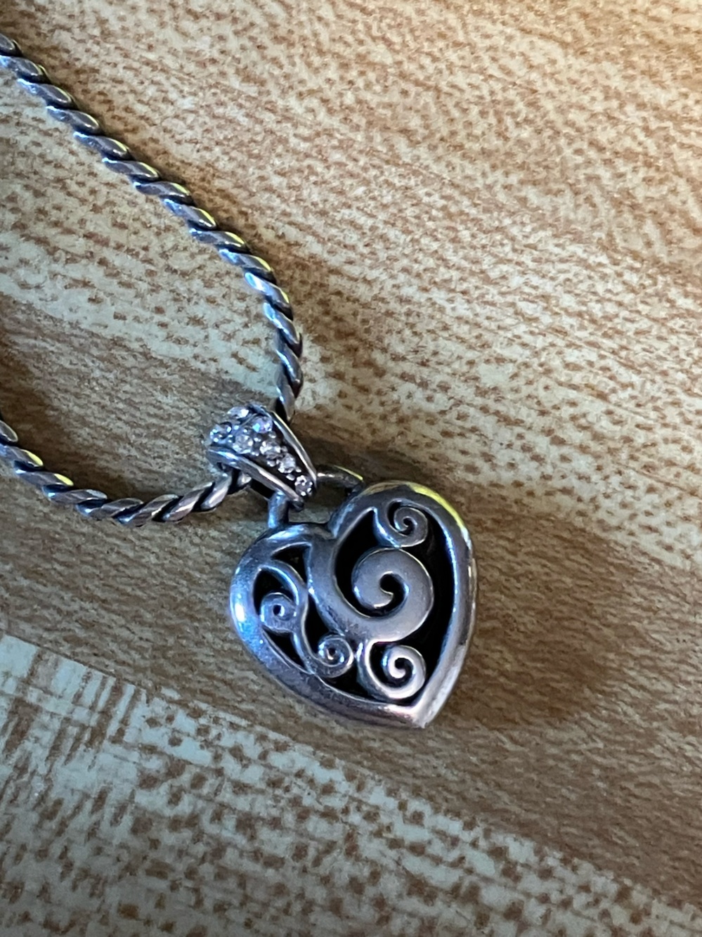 🌸 Brighton ‘Spread The Love’ Reversible Heart Necklace - Picture 4 of 6